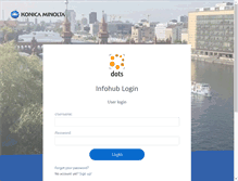 Tablet Screenshot of infohub.dots-software.com